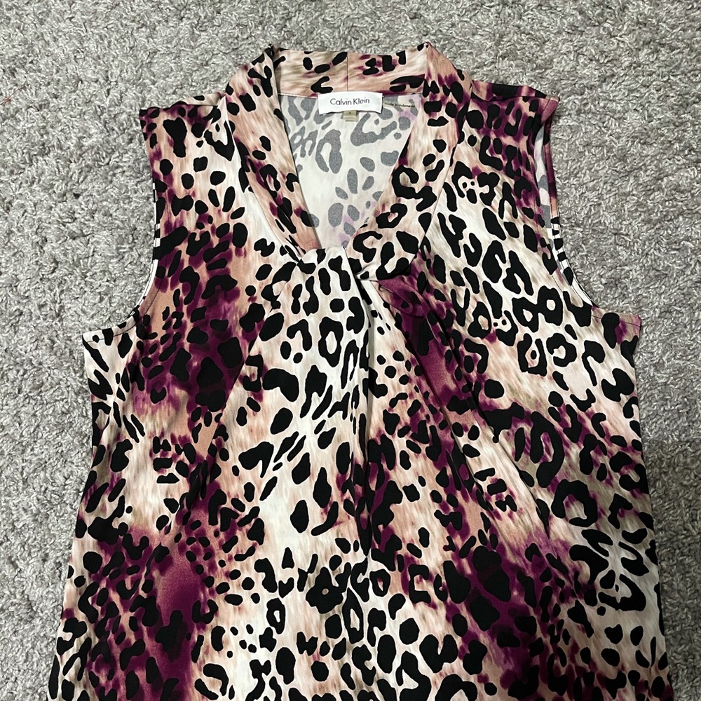 Calvin Klein Animal print blouse